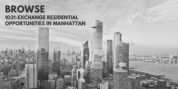 Opportunità di scambio 1031 residenziale a Manhattan NY