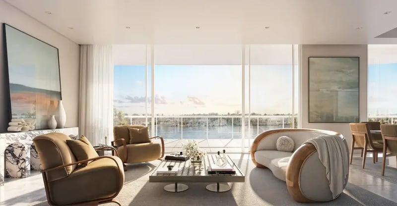 The Ritz-Carlton Residences, Palm Beach Gardens infinity pool and cabanas