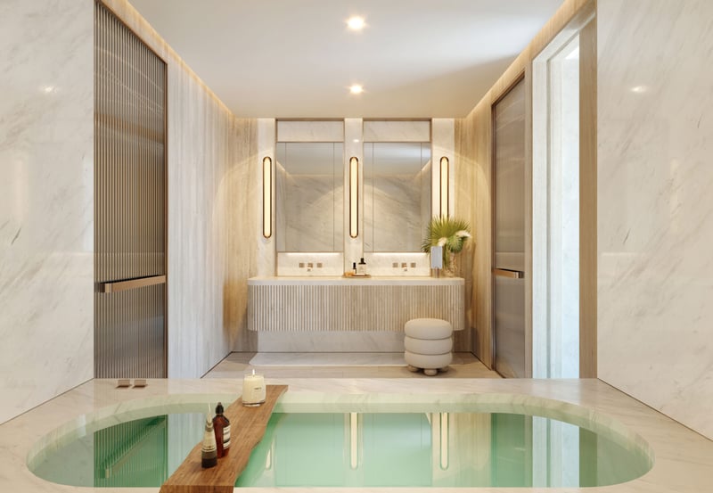 Rivage Bal Harbour primary bathroom