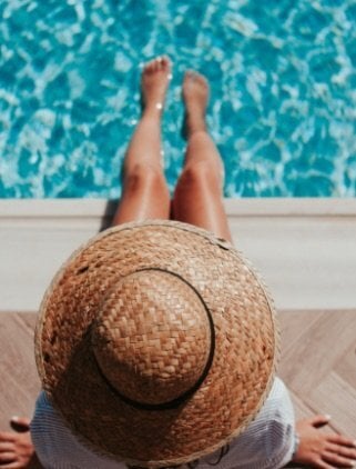 Selene Oceanfront Residences beachfront and oceanfront restaurant