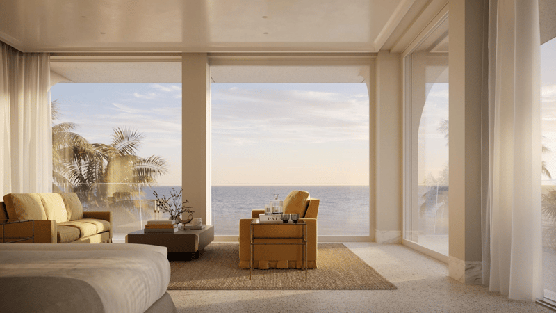 Surf House primary bedroom